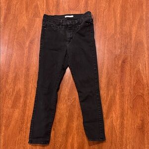 LEVI 311 Shaping Skinny Black Jeans